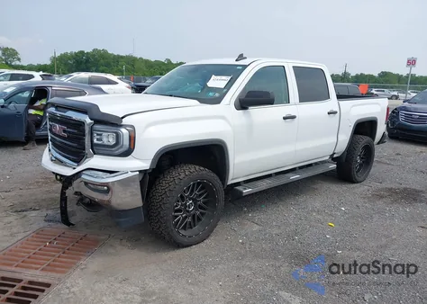 2018 GMC Sierra K1500 Slt from USA, damaged, VIN 3GTU2NEC1JG623376